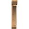 Ekena Millwork Thorton Slat Smooth Bracket w/ Offset Brace, Western Red Cedar, 7 1/2"W x 34"D x 42"H BKT0806X34X42THR06SWR - alternate 3
